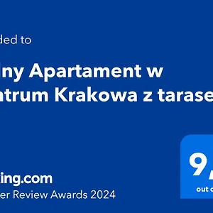 Apartament Ladny Apartament W Centrum Krakowa Z Tarasem., Kraków